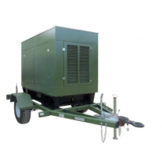 Дизельный генератор ССМ ЭД-50-Т400-РПМ1 на автомобильном прицепе