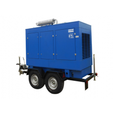 Дизельный генератор ССМ ЭД-60С-Т400-РПМ2 (Marelli) на шасси с шумоизоляцией