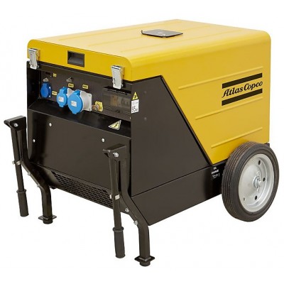 Бензиновый генератор Atlas Copco QEP S12 на шасси