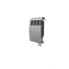 Биметаллический радиатор отопления Royal Thermo BiLiner 350 VR 4 секции Silver Satin
