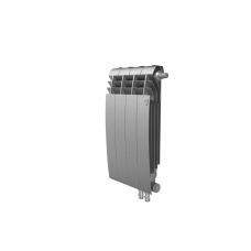 Биметаллический радиатор отопления Royal Thermo BiLiner 500 VR 4 секции Silver Satin