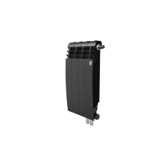 Биметаллический радиатор отопления Royal Thermo BiLiner 500 VR 4 секции Noir Sable