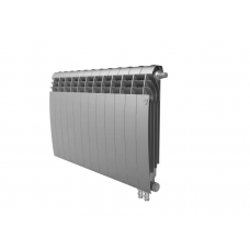 Биметаллический радиатор отопления Royal Thermo BiLiner 500 VR 12 секций Silver Satin