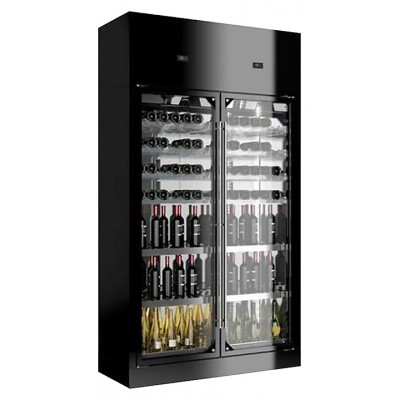 Винный шкаф Enofrigo WINE LIBRARY 2P WALL H260 P60 (A1WLW2P266P/421) черный