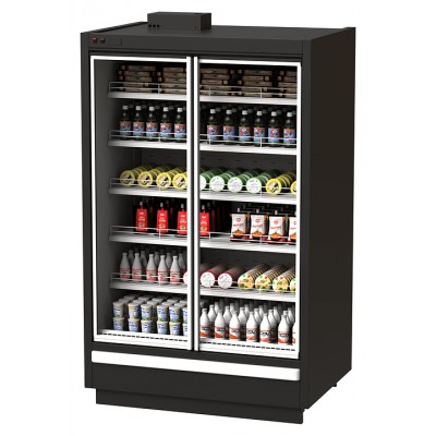 Горка холодильная KIFATO ПРАГА 1250 (выносной агрегат, распашные двери)