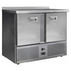 Стол холодильный Finist СХСн-700-2 (нижний холодильный агрегат, с бортом)
