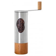 Кофемолка ручная Adhoc Mrs. Bean MC02, дерево акации / нерж. сталь