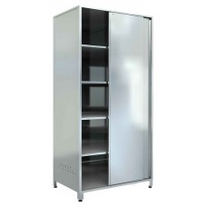 Шкаф кухонный Assum ШДК-П-900/600/1800 (нерж. сталь)