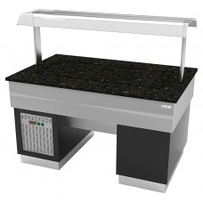 Прилавок с охлаждаемой поверхностью Gastrolux ПО-1310/ПК/SI