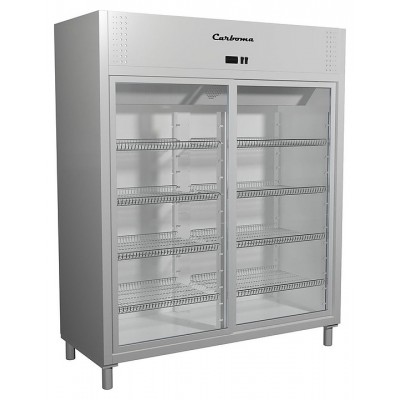 Шкаф холодильный Carboma R1400К INOX