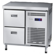 Стол холодильный Abat СХС-70 (ящики 1/2, без борта)
