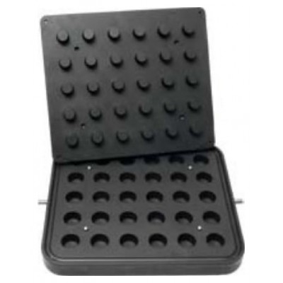 Форма для тарталетницы Kocateq DHTartmatic Plate 32 (круглые, верхний Ø 35 мм, нижний Ø 29 мм, 30 шт.)