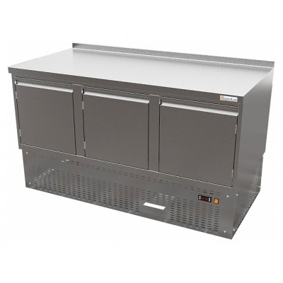 Стол холодильный Gastrolux СОН3Б-147/3Д/S