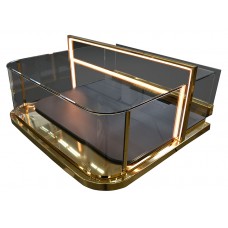 Витрина кондитерская Finist GLASSIER LUXURY GOLD GLG-9/70/3