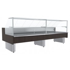 Витрина холодильная Carboma Bavaria 2 GC110 SM 2,0-1-1 (ВХС-2,0 Bavaria 2 GC110) (статика, выносной агрегат, без боковин)