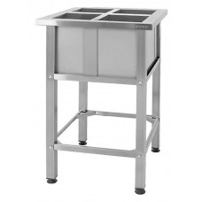 Ванна моечная для яиц Mecon Norma Inox ВМСн 630х630х860 мм ножка профильная