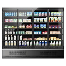 Горка холодильная Dazzl Vega DG 080H 210 250 (выносной агрегат) гастрономическая RAL9005