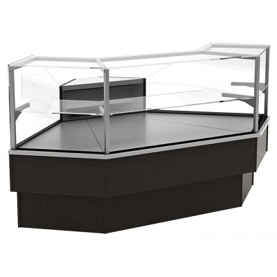 Витрина холодильная Carboma Bavaria 2 GC110 VM-5 (ВХСу-1 Bavaria 2 GC110 внешний 90) (динамика, без боковин)