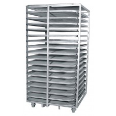 Тележка-шпилька вкатная Kumkaya TA 250 P нерж. для ротационных печей LIDER 250