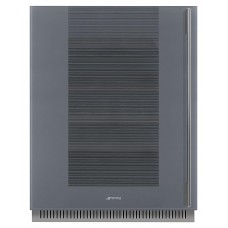 Винный шкаф SMEG CVI138LS3 (петли слева) серебристое стекло