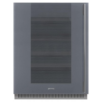 Винный шкаф SMEG CVI138LS3 (петли слева) серебристое стекло