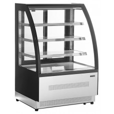 Витрина кондитерская TEFCOLD LPD900C/BLACK черная/нерж
