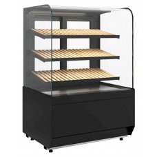 Витрина хлебная Carboma Radius KR70 N 1,3-1 Light Bread (Bronze 9005/0109)