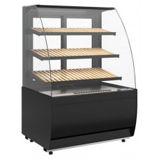 Витрина хлебная Carboma K70 N 0,9-1 Light Bread версия 2.0 (Techno 9005)
