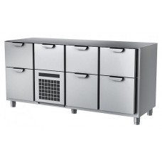 Стол холодильный HappyChef TC G 2-CBR-2-2 без столешницы