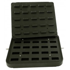 Форма для тарталетницы Kocateq DHTartmatic Plate 41 (прямоугольные, размер 50х23 мм, высота 16 мм, 25 шт.)