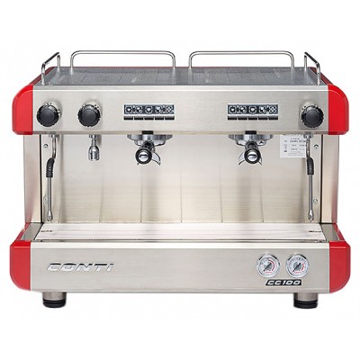 Кофемашина CONTI CC100 Standart 2Gr красная