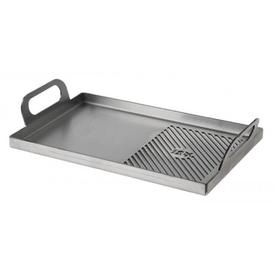Форма жарочная Kasai Konro Plancha 50.50 для Nano Pro сплошная/рифленая