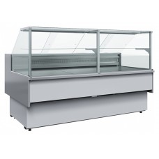 Витрина холодильная Carboma Bavaria 2 GC110 SV 2,5-1 0011-9006 (статика, с боковинами)