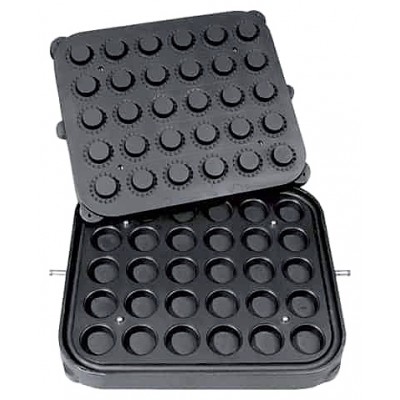 Форма для тарталетницы Kocateq DHTartmatic Plate 12 (круглые, верхний Ø 49 мм, нижний Ø 39 мм, 30 шт.)