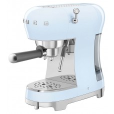 Эспрессо кофемашина SMEG ECF02PBEU пастельная голубая