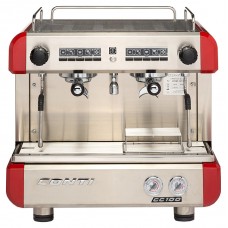 Кофемашина CONTI CC100 Compact TC 2Gr красная