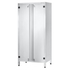 Шкаф кухонный Mecon Profi Inox ШЗКп 1200х600х1800 мм двери распашные, 3 полки
