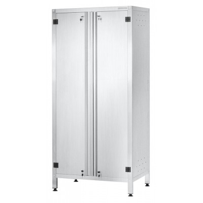 Шкаф кухонный Mecon Profi Inox ШЗКп 600х500х1800 мм дверь распашная, 2 полки