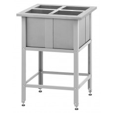 Ванна моечная для яиц Mecon Norma Inox ВМСн 630х630х860 мм ножка угловая