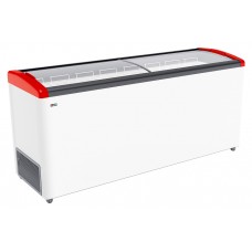 Ларь морозильный Frostor GELLAR FG 775 E красный (R290)