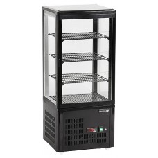 Витрина холодильная TEFCOLD UPD80 черная