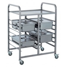 Тележка-шпилька для гастроемкостей Restoinox ТГ-1/1-7.5/6 (530х325)