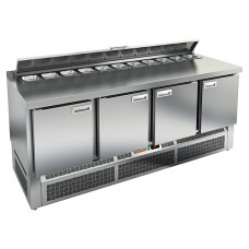 Стол для салатов HICOLD SLE2-1111SN (1/6) с крышкой