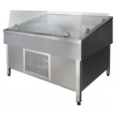 Витрина холодильная Finist VFg/1250 с прямоугольным стеклом