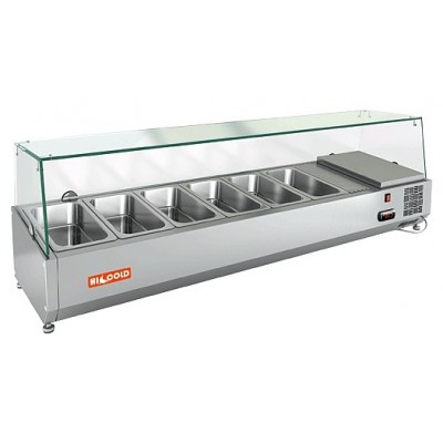 Витрина холодильная HICOLD VRX 1500 (1/3)