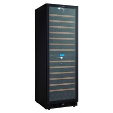 Винный шкаф Cellar Private СP165-2TBH черная дверь со скрытой рукояткой