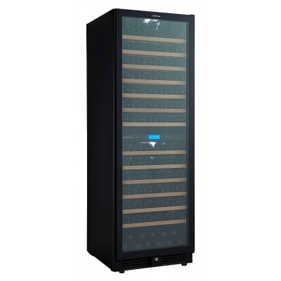 Винный шкаф Cellar Private СP165-2TBH черная дверь со скрытой рукояткой