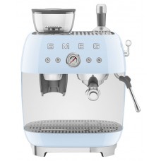 Эспрессо кофемашина SMEG EGF03PBEU пастельная голубая