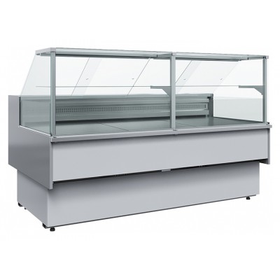 Витрина холодильная Carboma Bavaria 2 GC110 VV 2,5-1 0011-9006 (динамика, с боковинами)