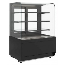 Витрина нейтральная Carboma Radius KR70 N 0,9-1 Light (Techno 9005)